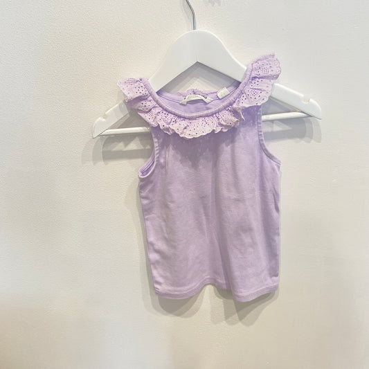 COUNTRY ROAD Mauve Tank Top, size 2