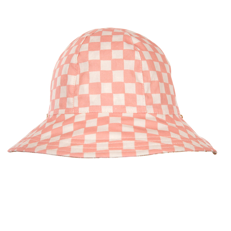 Daisy Chain Wide Brim Reversible Sunhat