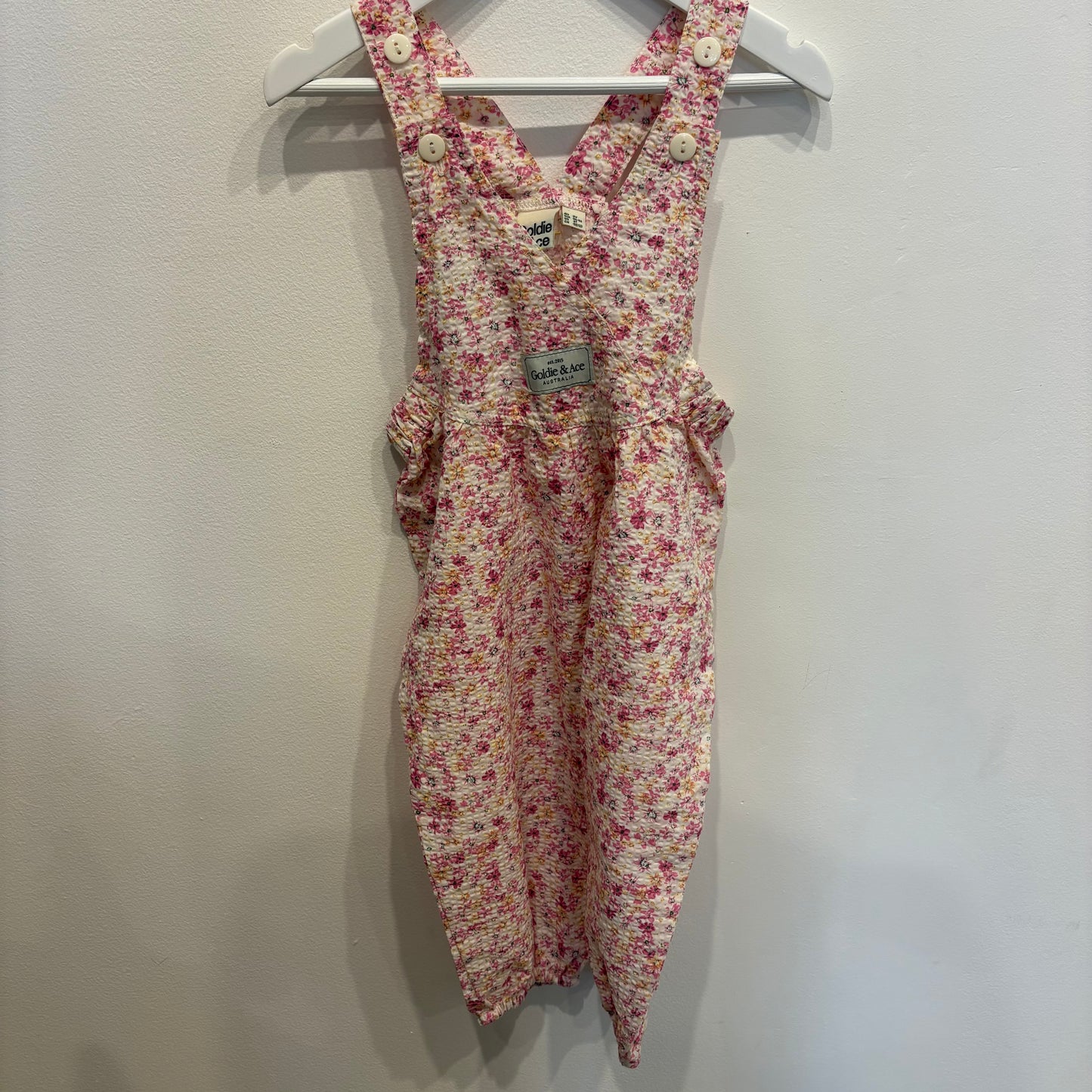 GOLDIE & ACE floral overalls, size 2