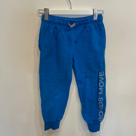 BONDS Blue Track Pants, size 5