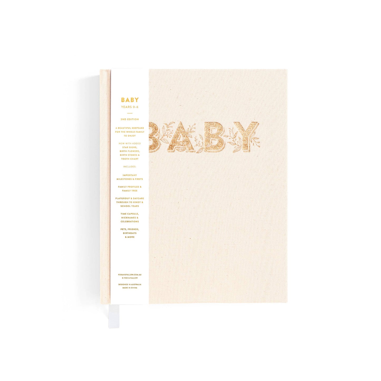 Mini Baby Book, Oatmeal