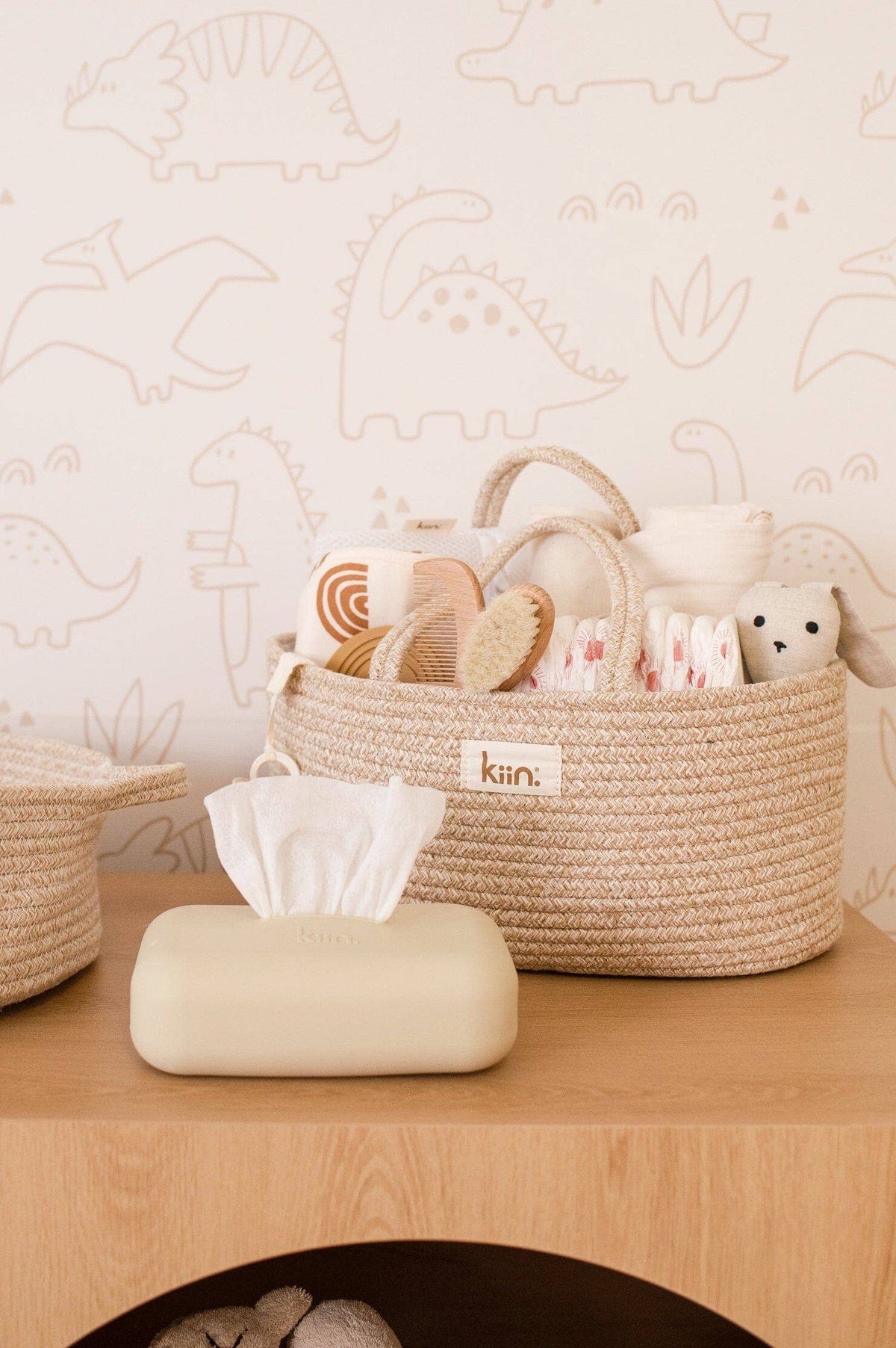 Cotton Rope Nappy Caddy
