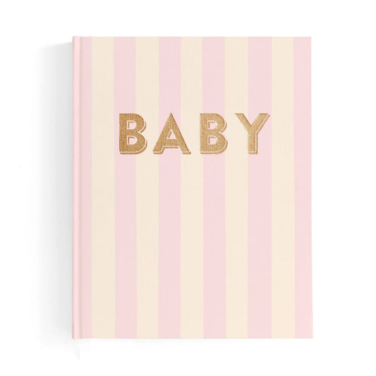 Baby Book, Petal Stripe
