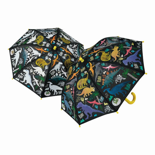 Colour Changing Umbrella, Dinosaur