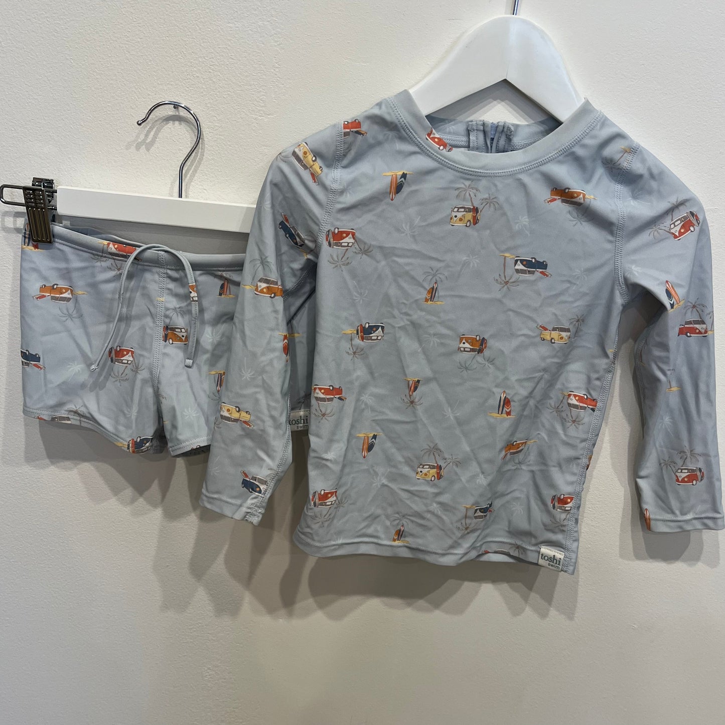 TOSHI Rash Vest + Short Set, size 3