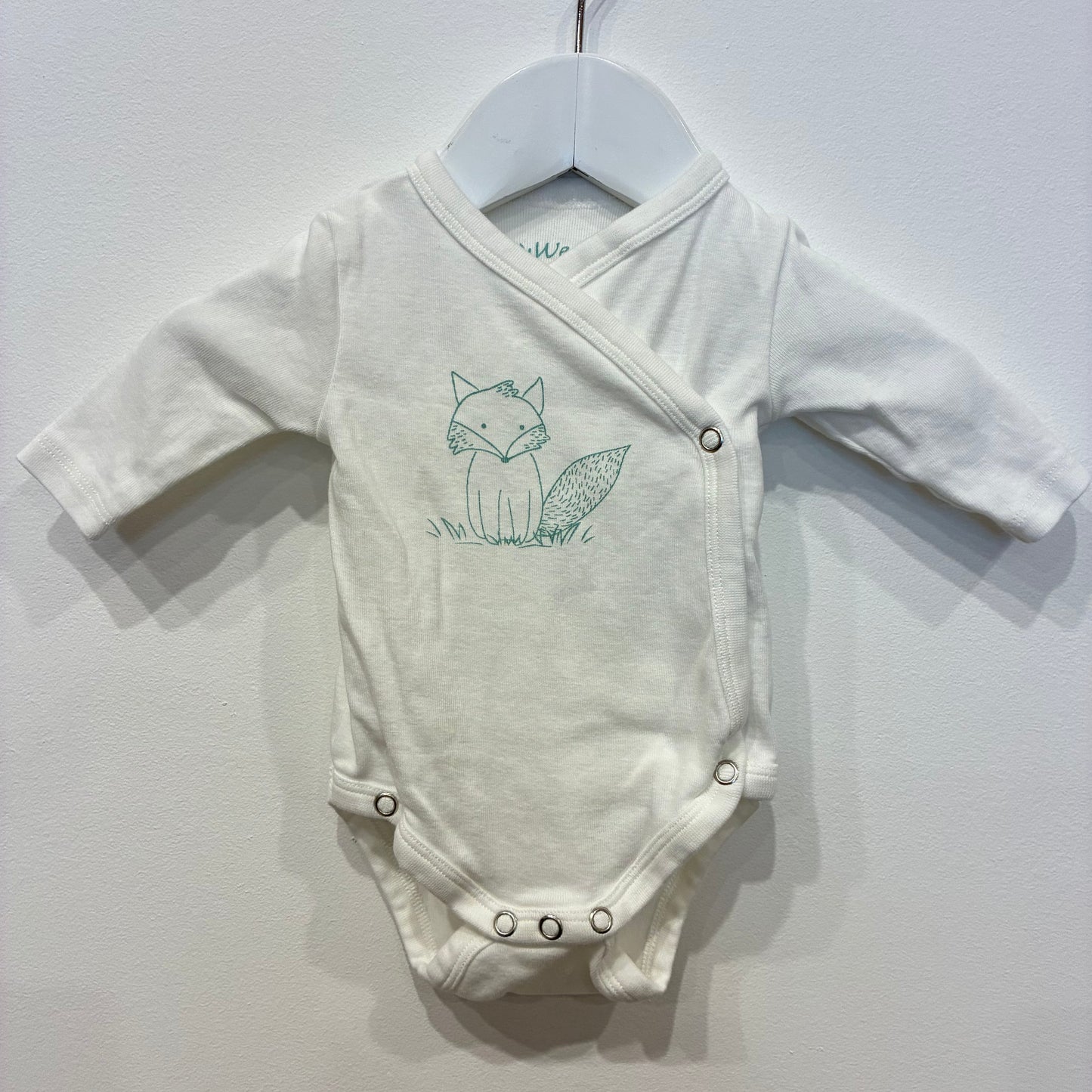 WECAREFORYOU Fox Onesie, 0-3m