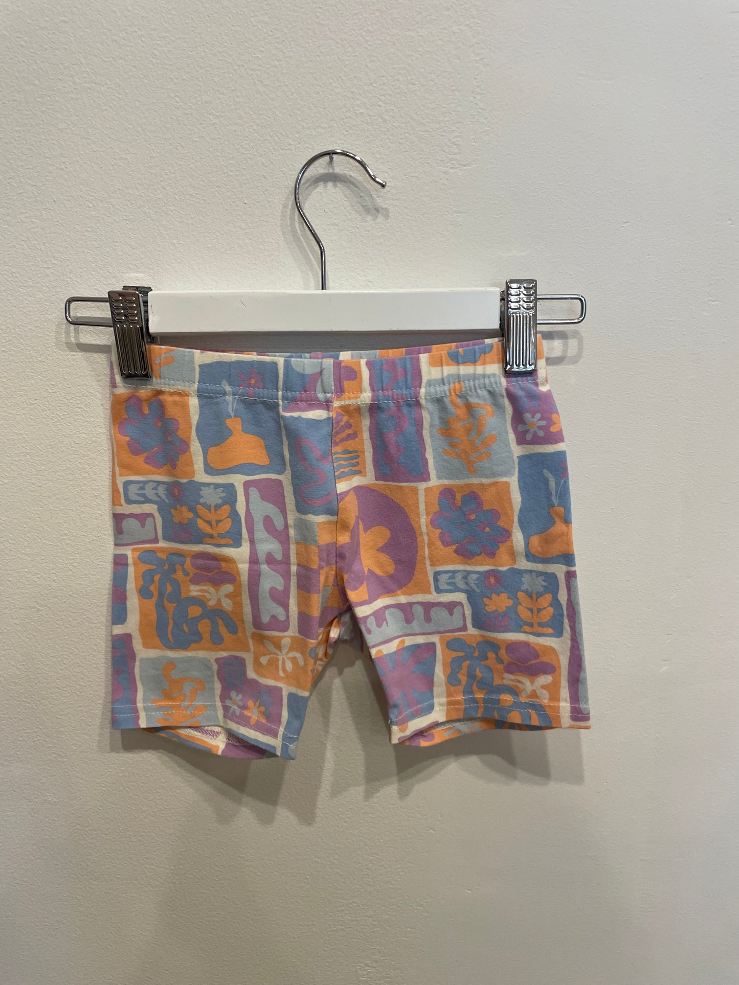SEED floral bike shorts, size 5