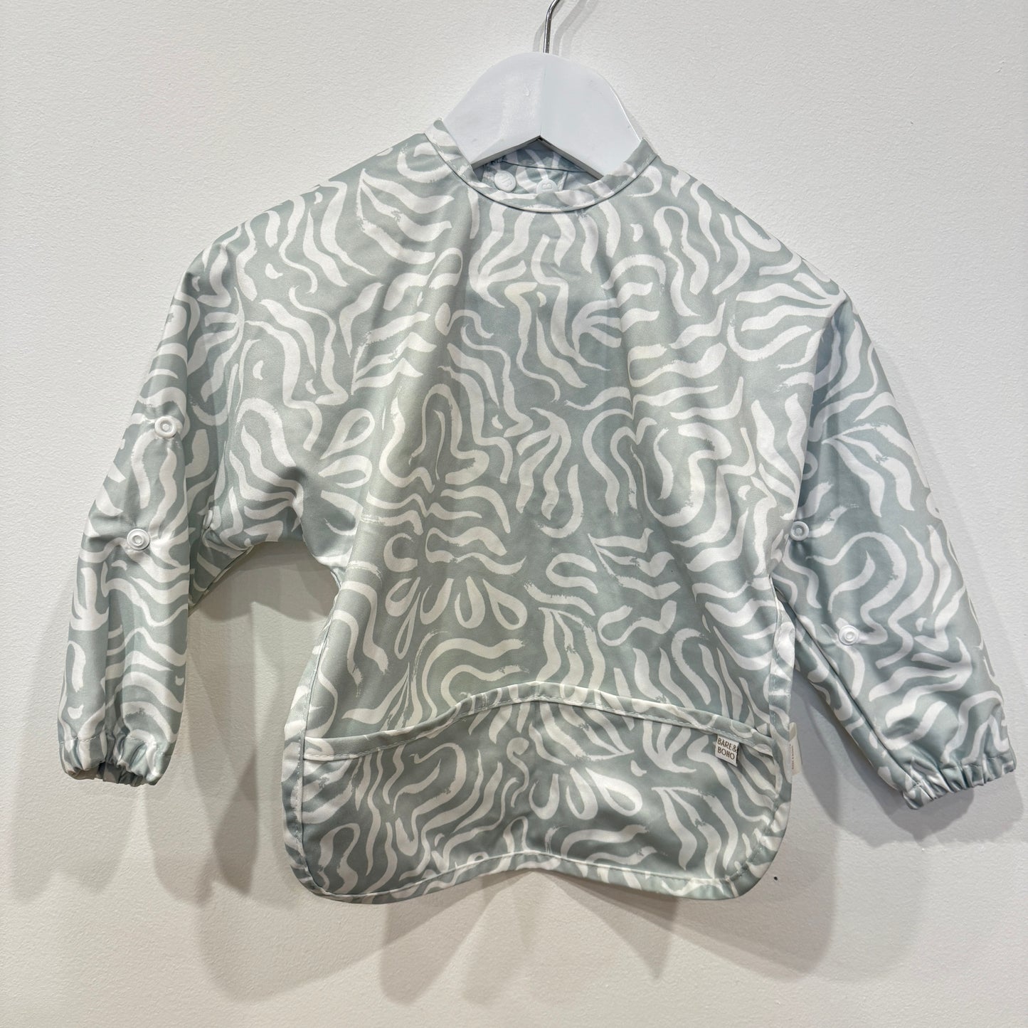 BARE + BOHO green Food smock