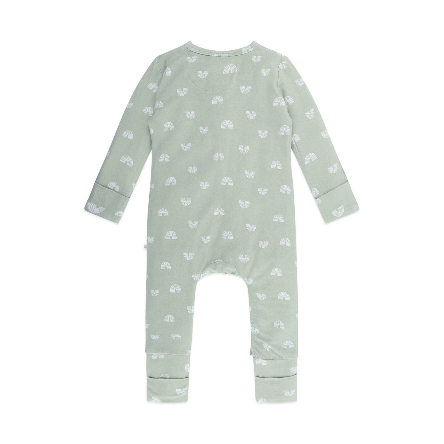 Day or Night Onesie - Sage Rainbow