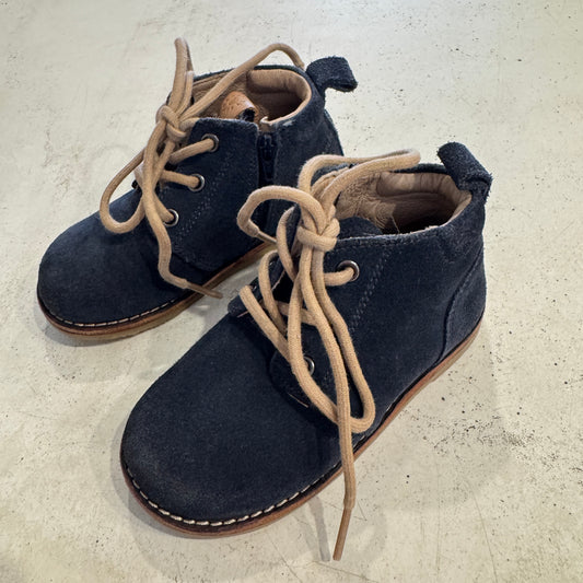 PRETTY BRAVE Navy Desert Boots, size 24