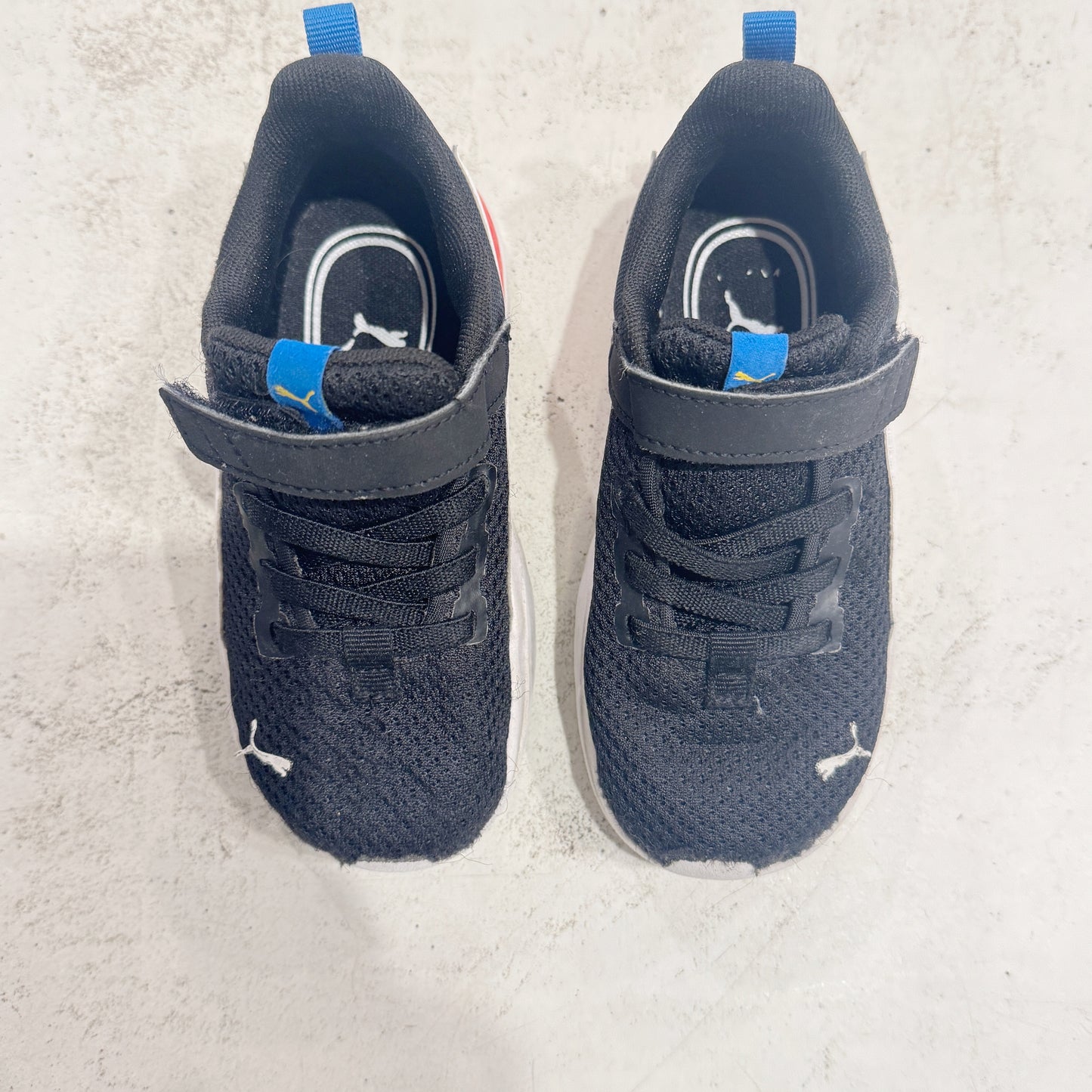 Puma Black Sneakers, Size EU25