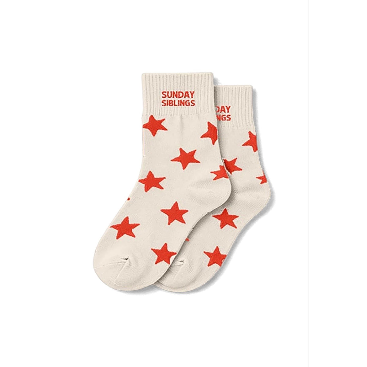 Sunday Essential Socks, Red