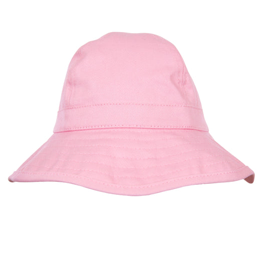 Pink Wide Brim Infant Hat