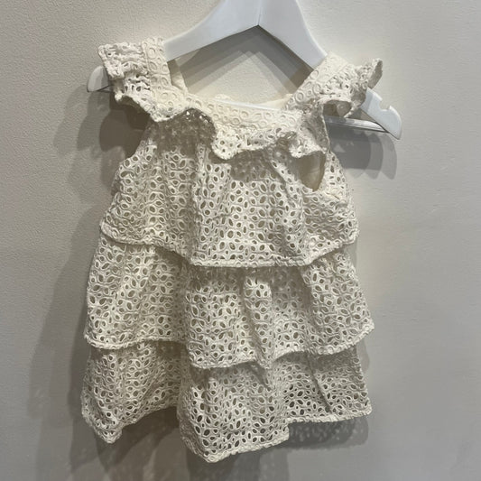 COUNTRY ROAD cream frill dress, size 1