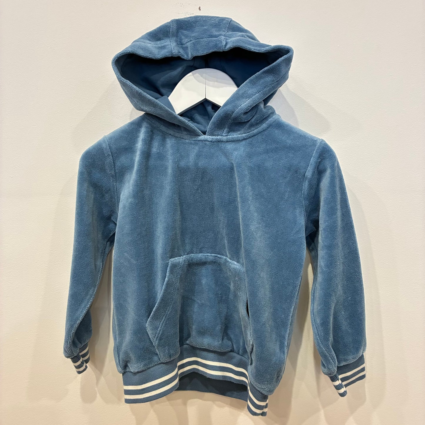 ALANA Velour Blue Jumper, 4
