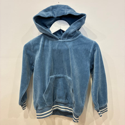 ALANA Velour Blue Jumper, 4