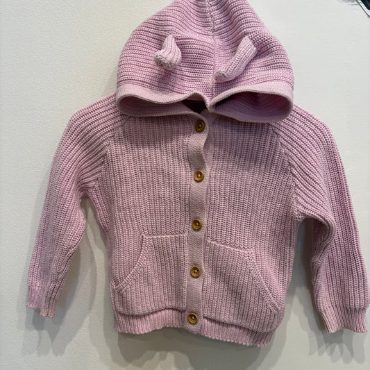 JAMIE KAY lilac bear cardigan, size 2