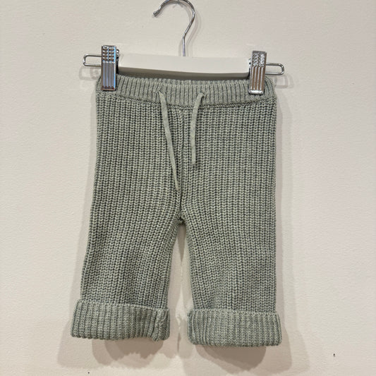 JAMIE KAY Green Knit Pant, 0-3m