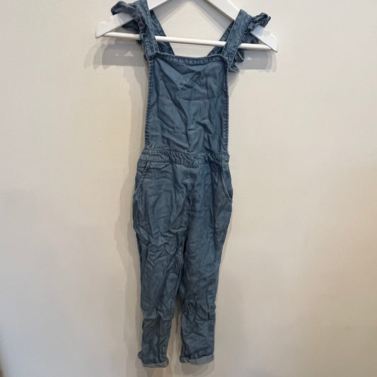 NEXT Light Denim Overalls, 4-5