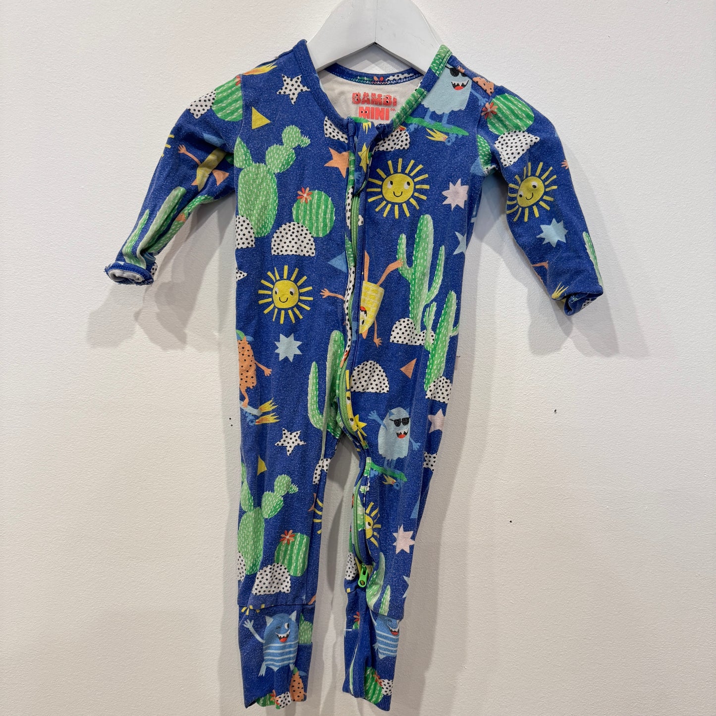BAMBI MINI Zipsuit, 3-6m
