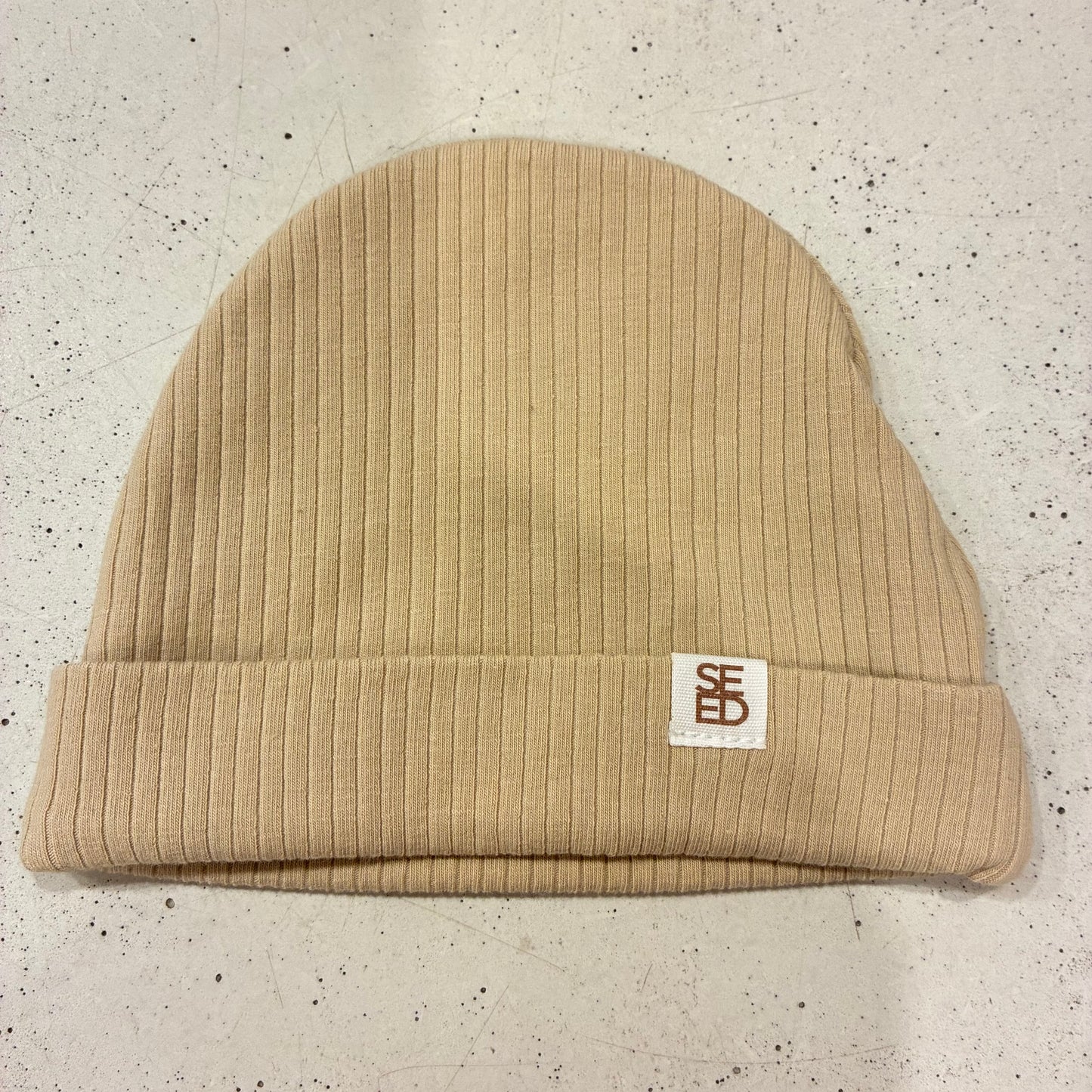 SEED Beige Beanie, NB