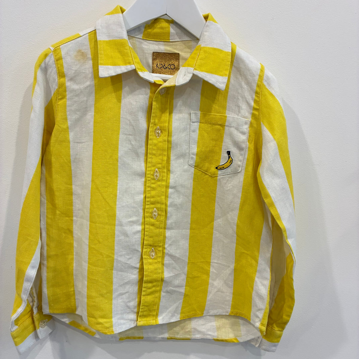 KIP&CO Stripe Shirt, 3/4