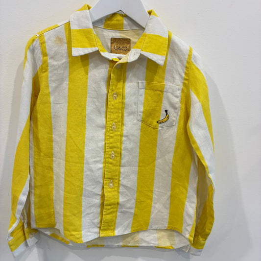 KIP&CO Stripe Shirt, 3/4