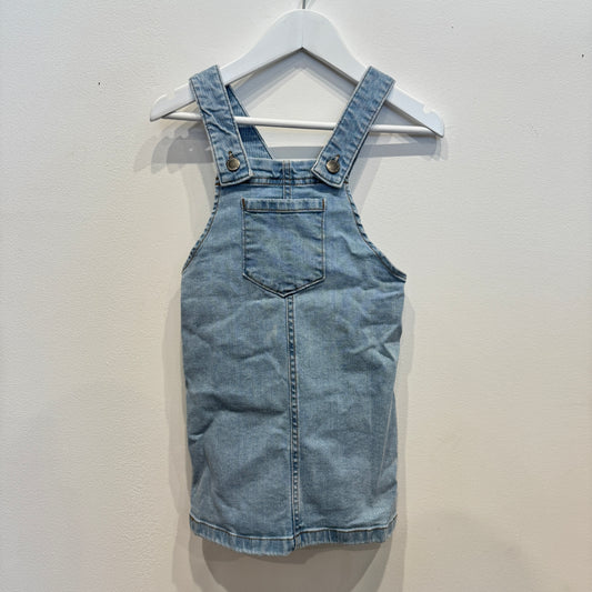 COTTON ON Denim Pinafore, 4