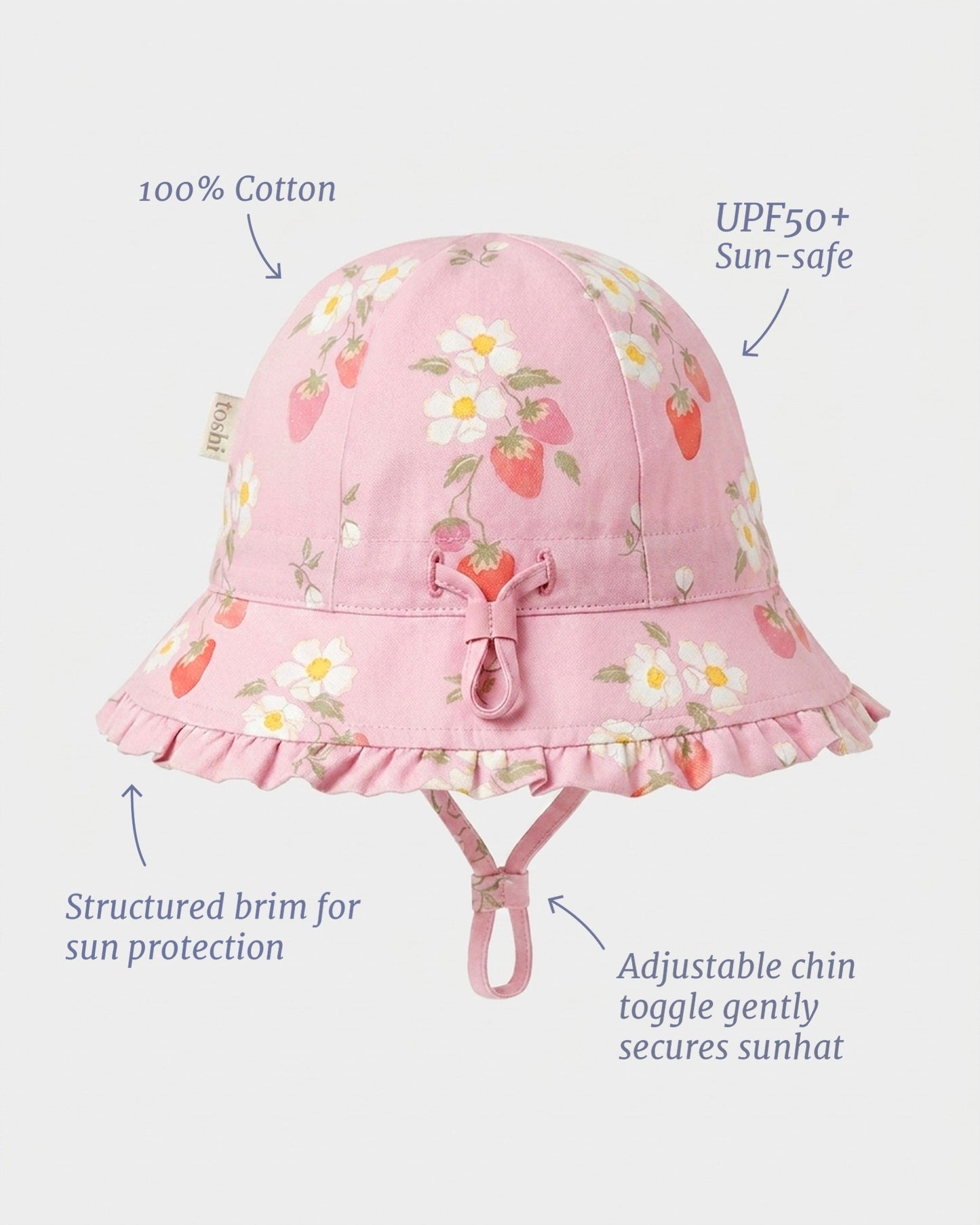 Arcadia Bell Hat, Strawberry Fields