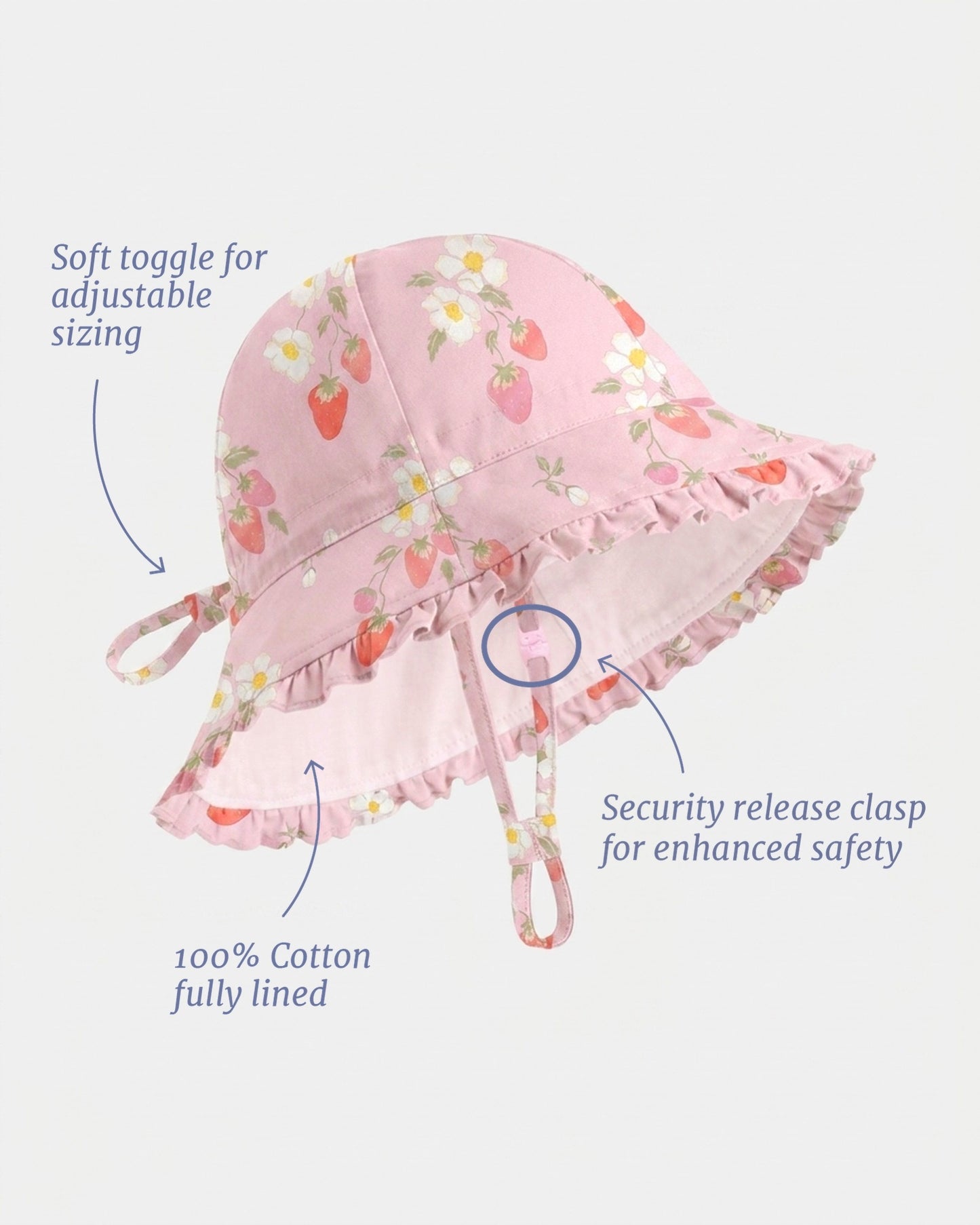 Arcadia Bell Hat, Strawberry Fields