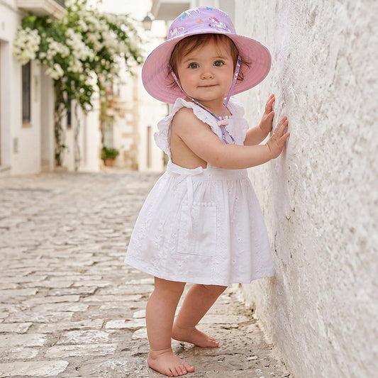 Florence Baby Pinafore, Vanilla