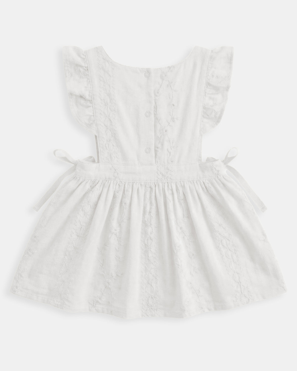 Florence Baby Pinafore, Vanilla
