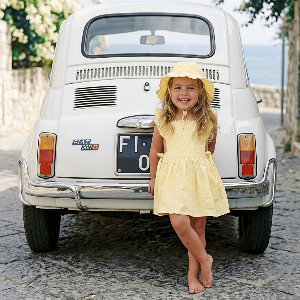 Florence Bell Hat, Lemon