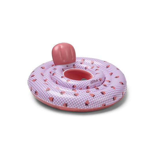 Inflatable Baby Float, Strawberry Fields