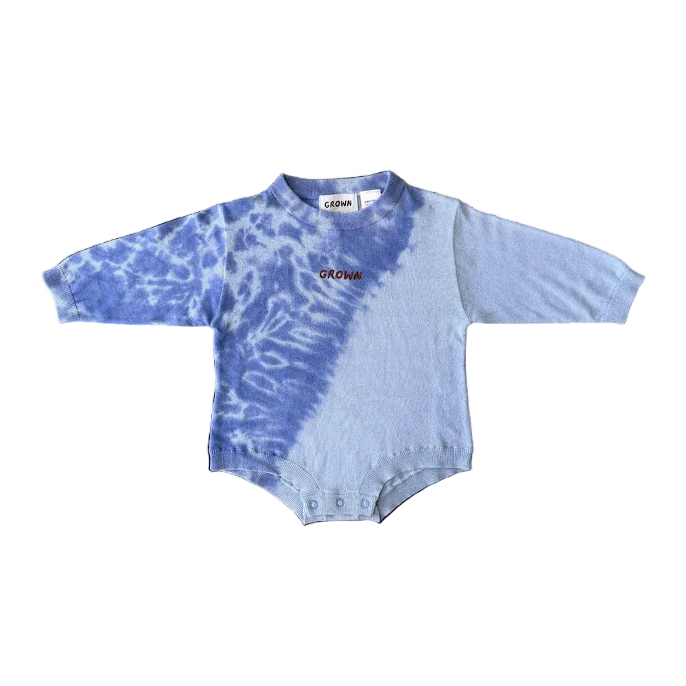 Organic Knitted Tie Dye Romper