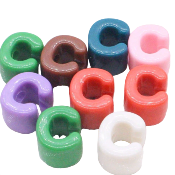 Chunky Letter Charms.