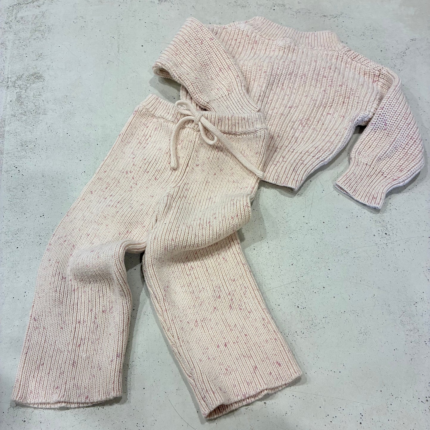 JAMIE KAY Pink Knit Set, 3-6