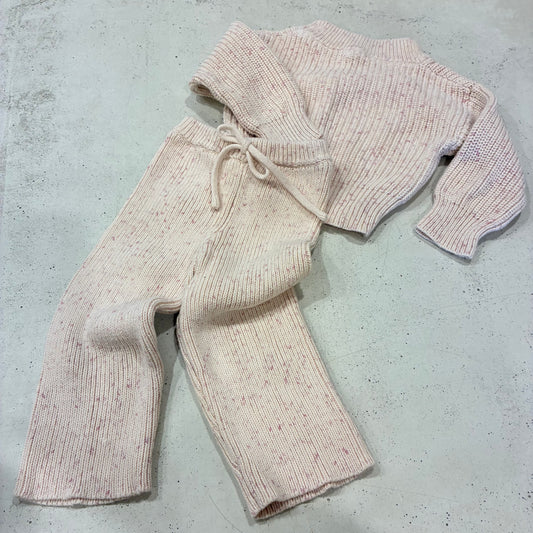 JAMIE KAY Pink Knit Set, 3-6