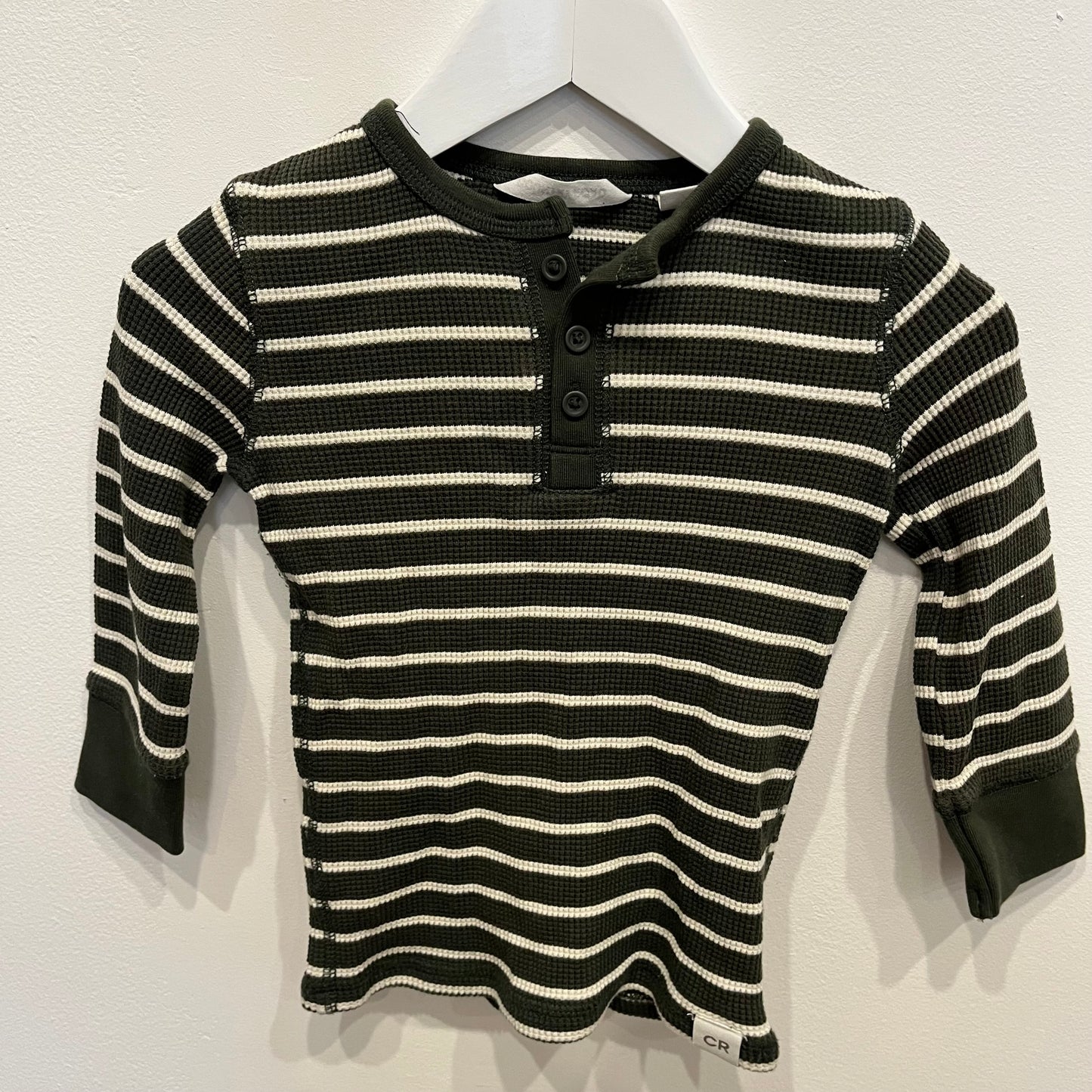 COUNTRY ROAD green henley, size 2