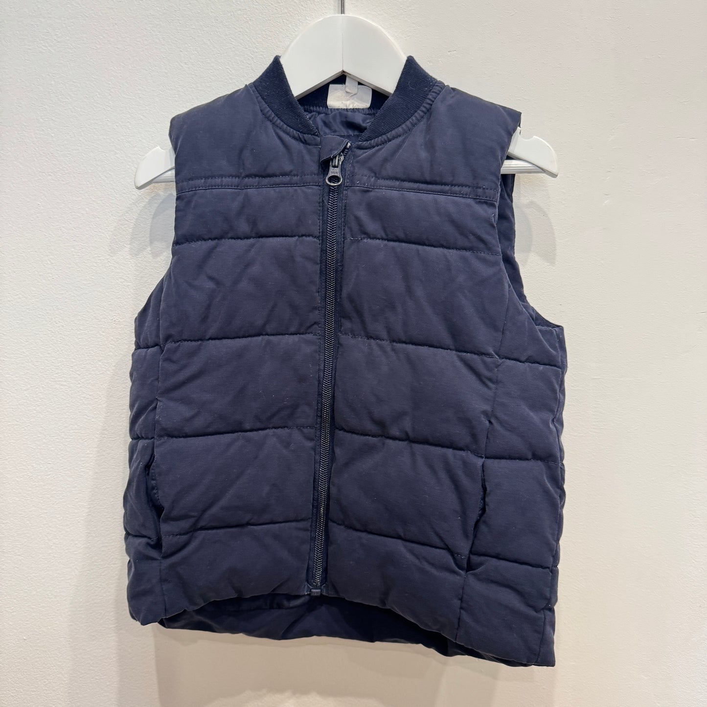 SEED Navy Puffer Vest, 4y