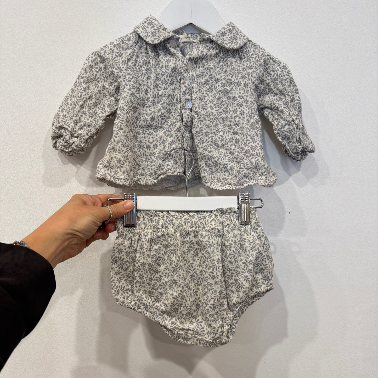 RYLEE + CRU Floral set, 6-12m