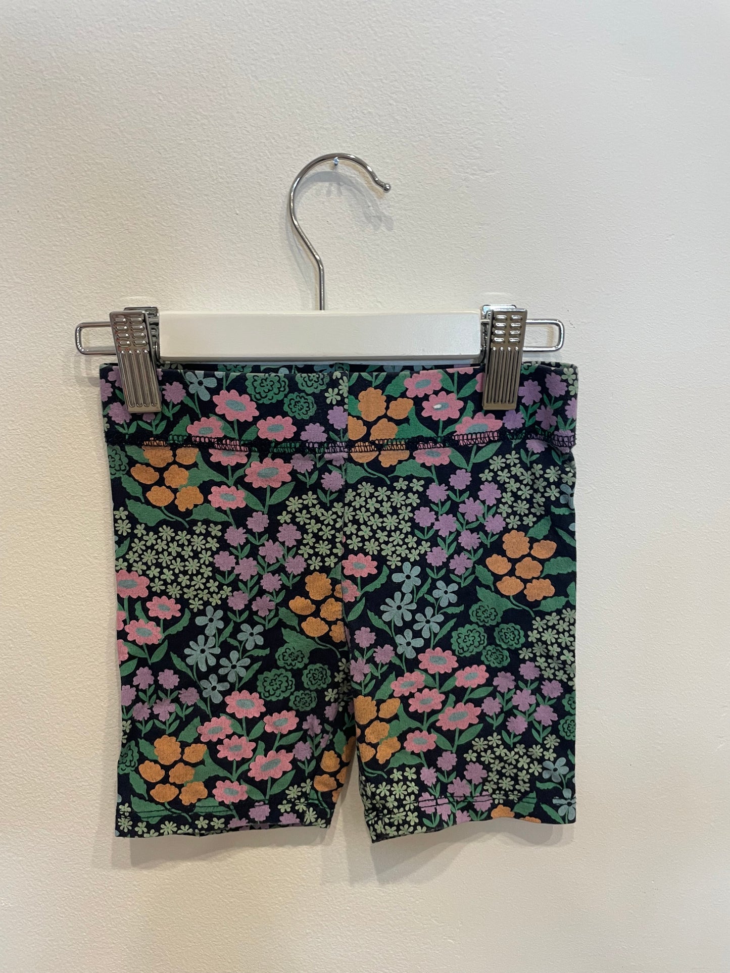 COTTON ON navy floral bikeshort, size 3