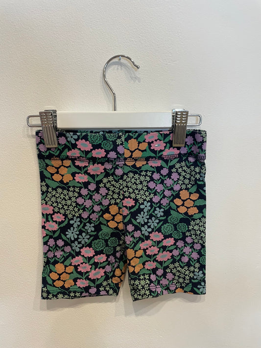 COTTON ON navy floral bikeshort, size 3