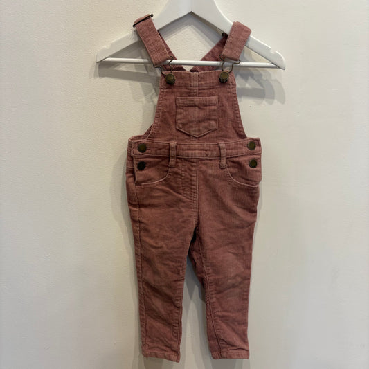 JAMIE KAY pink cord overalls, size 1