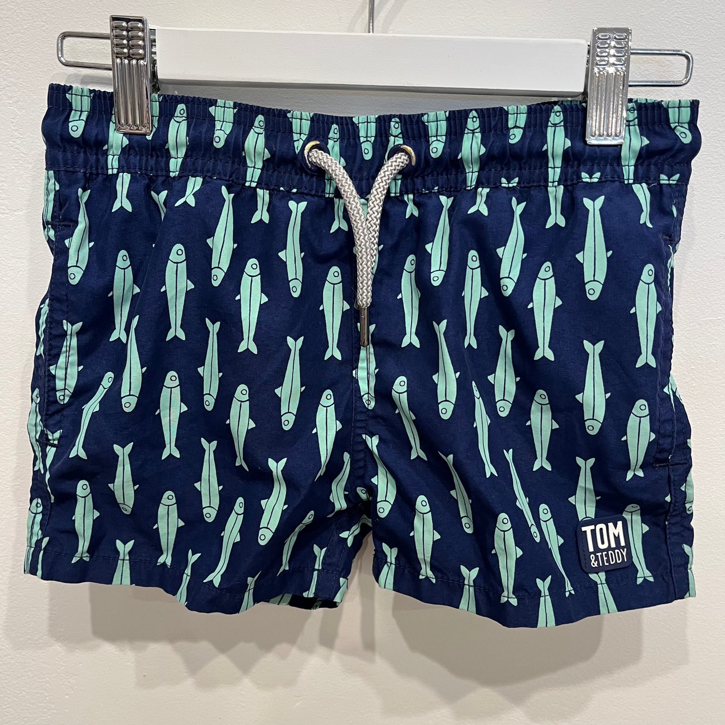 TOM + TEDDY Fish Boardshorts, size 1-2