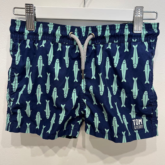 TOM + TEDDY Fish Boardshorts, size 1-2