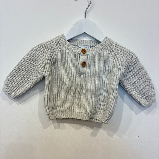 JAMIE KAY Oatmeal Knit, 0-3m