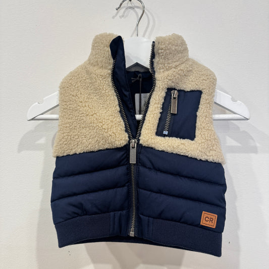 COUNTRY ROAD Sherpa Vest, 3-6m