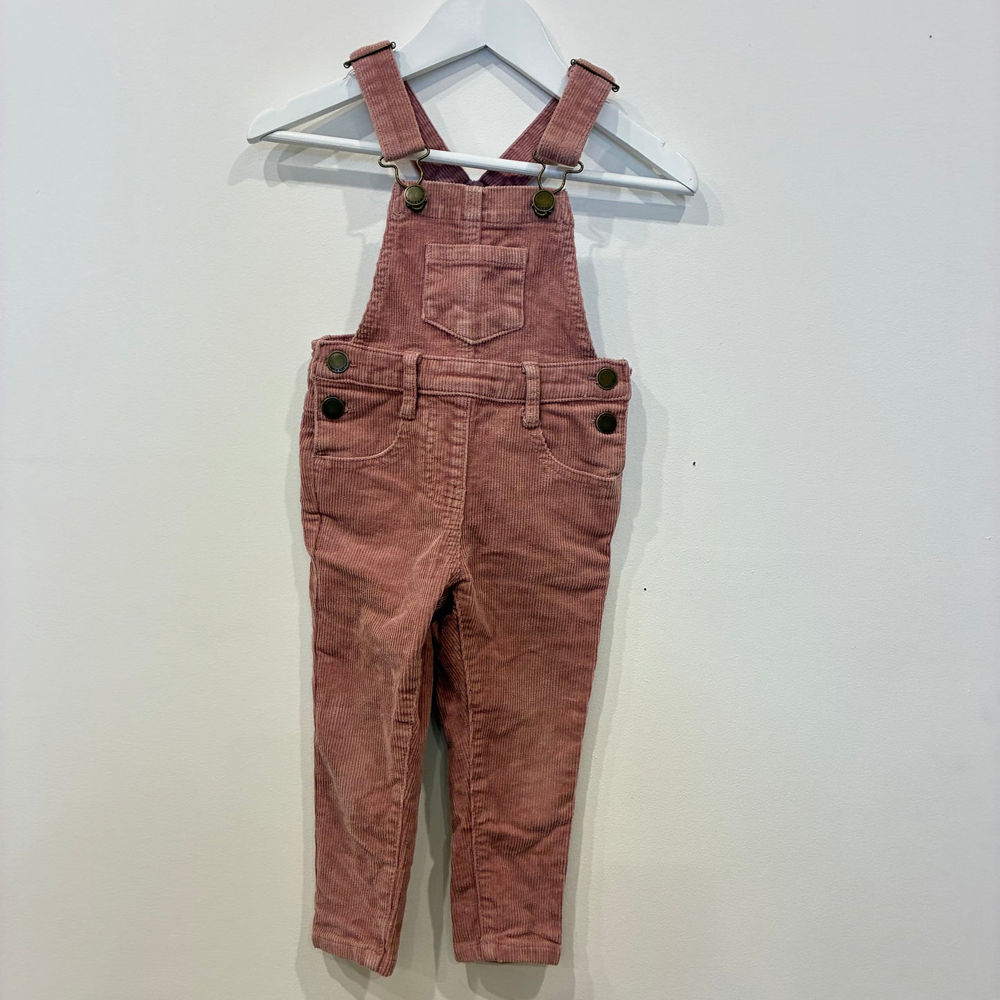 JAMIE KAY Cord Pink Overalls, 1