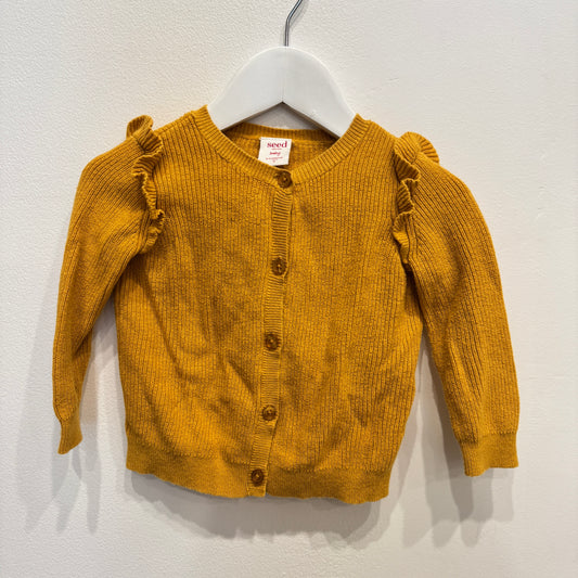SEED Mustard Cardigan, 6-12m